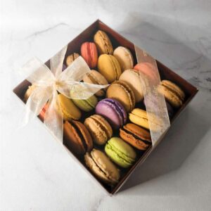 Boîte de 21 macarons