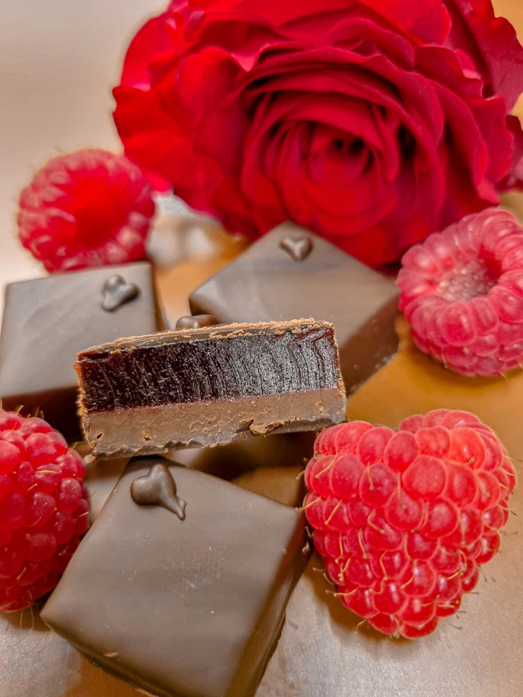 Bonbon Chocolat framboise