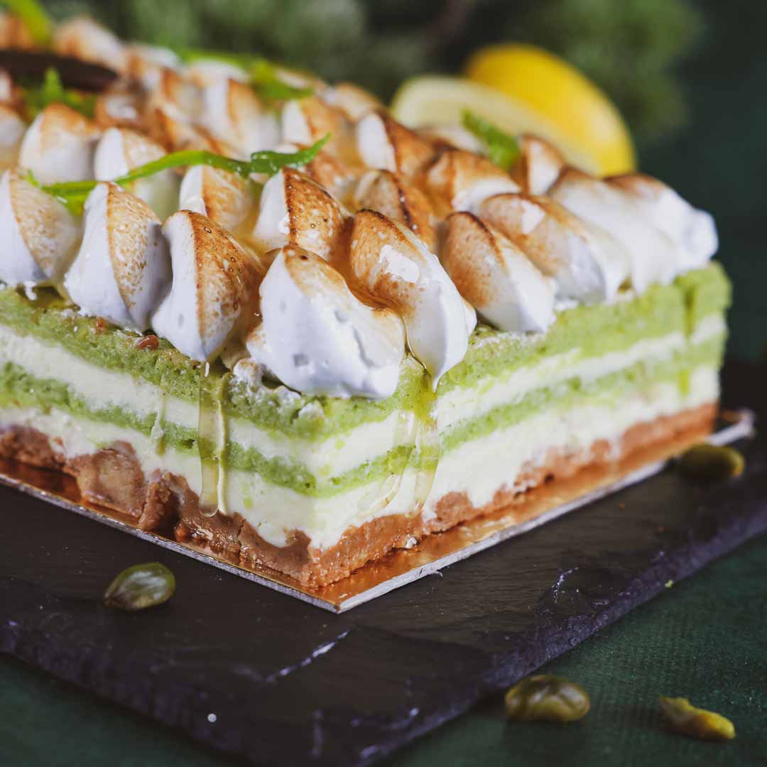 Gâteau meringuée au citron