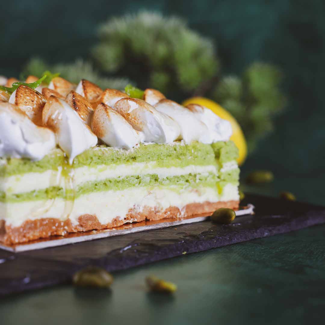 Gâteau meringuée au citron