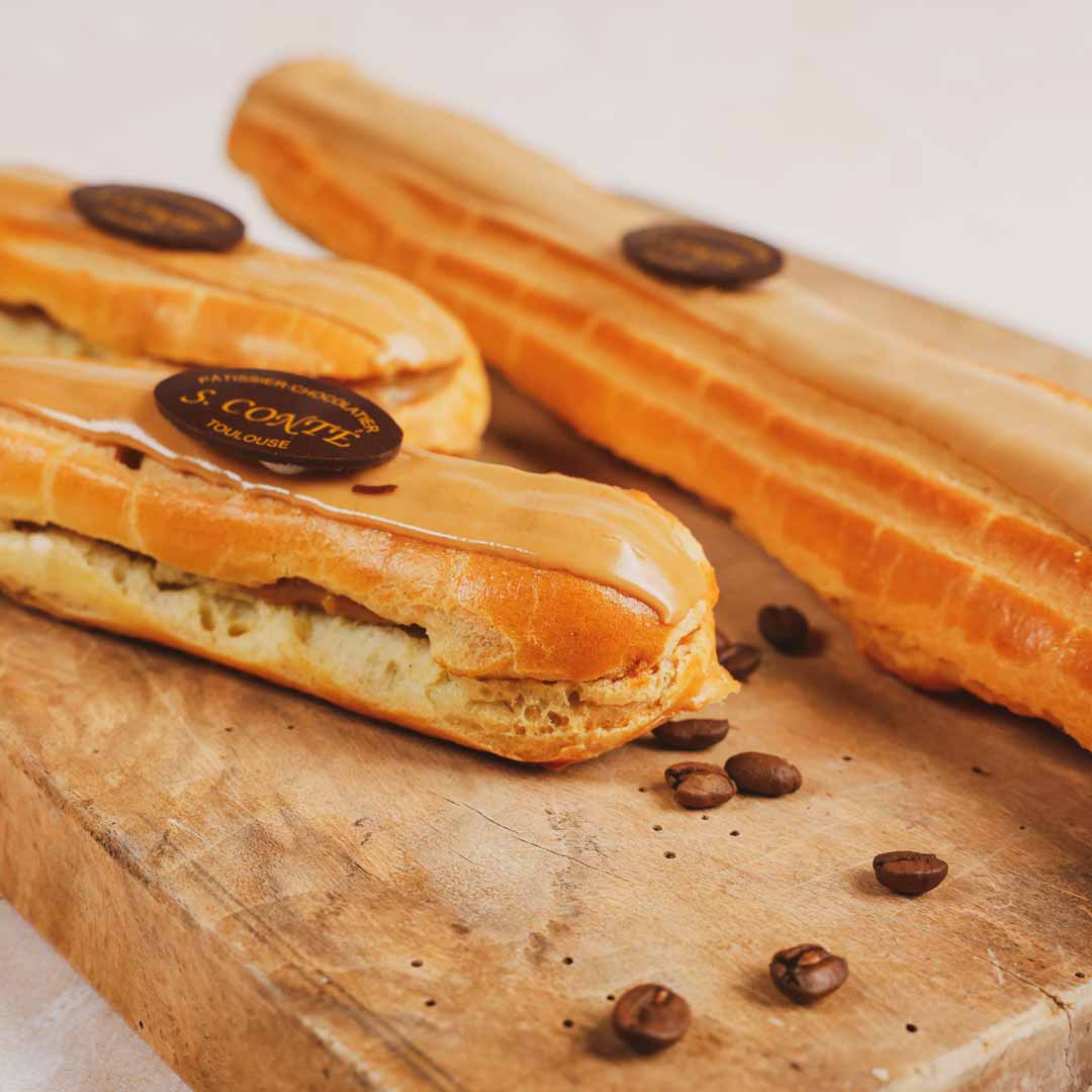 éclairs au café