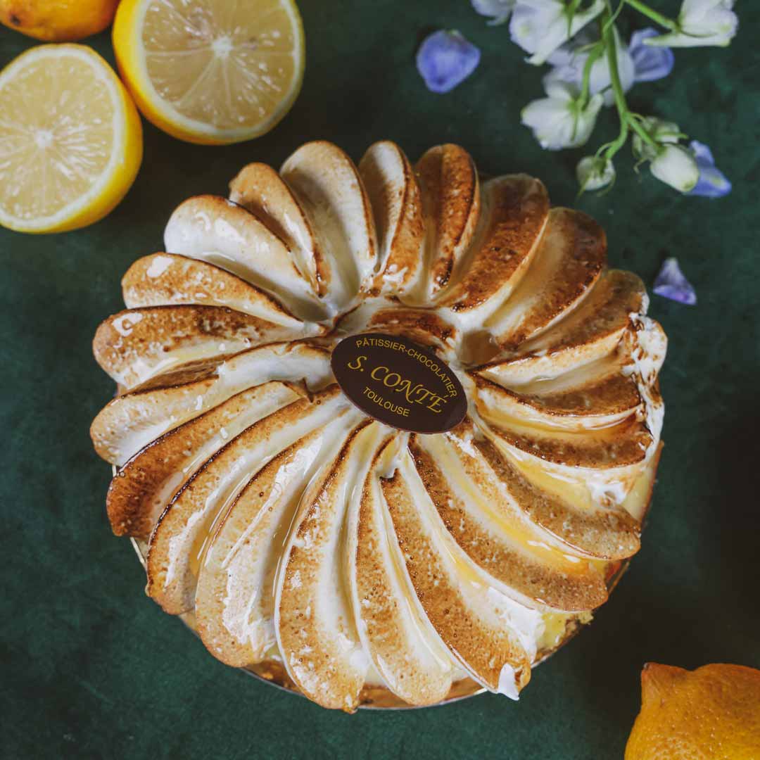 tarte au citron meringuée