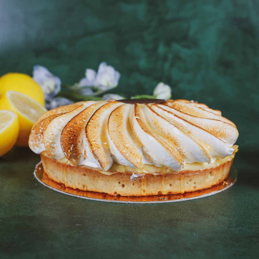 tarte au citron meringuée