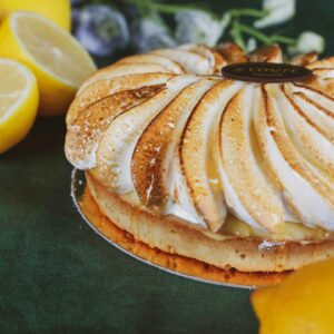 tarte au citron meringuée