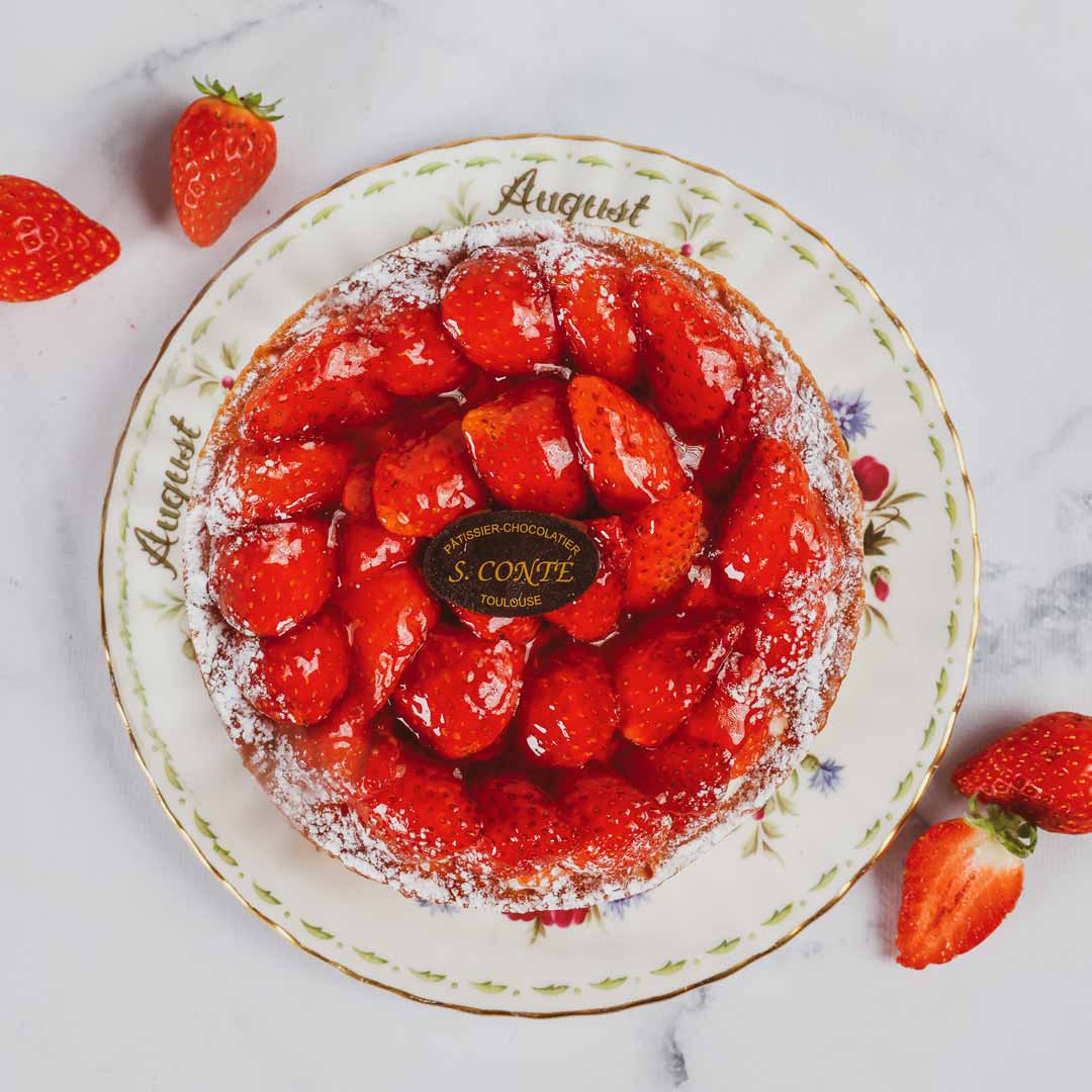Tarte aux fraises