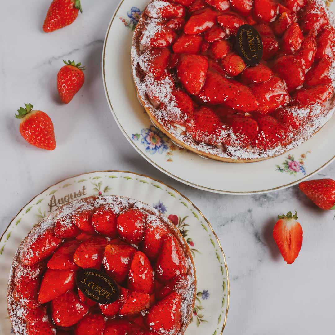 Tarte aux fraises
