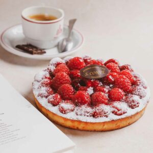 tarte framboises