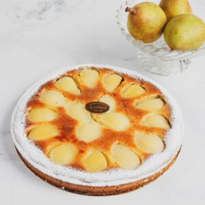 tarte poire-chocolat