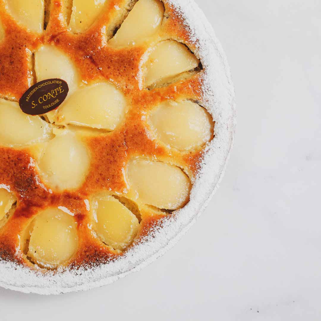 tarte poire-chocolat