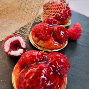 tartelettes framboises