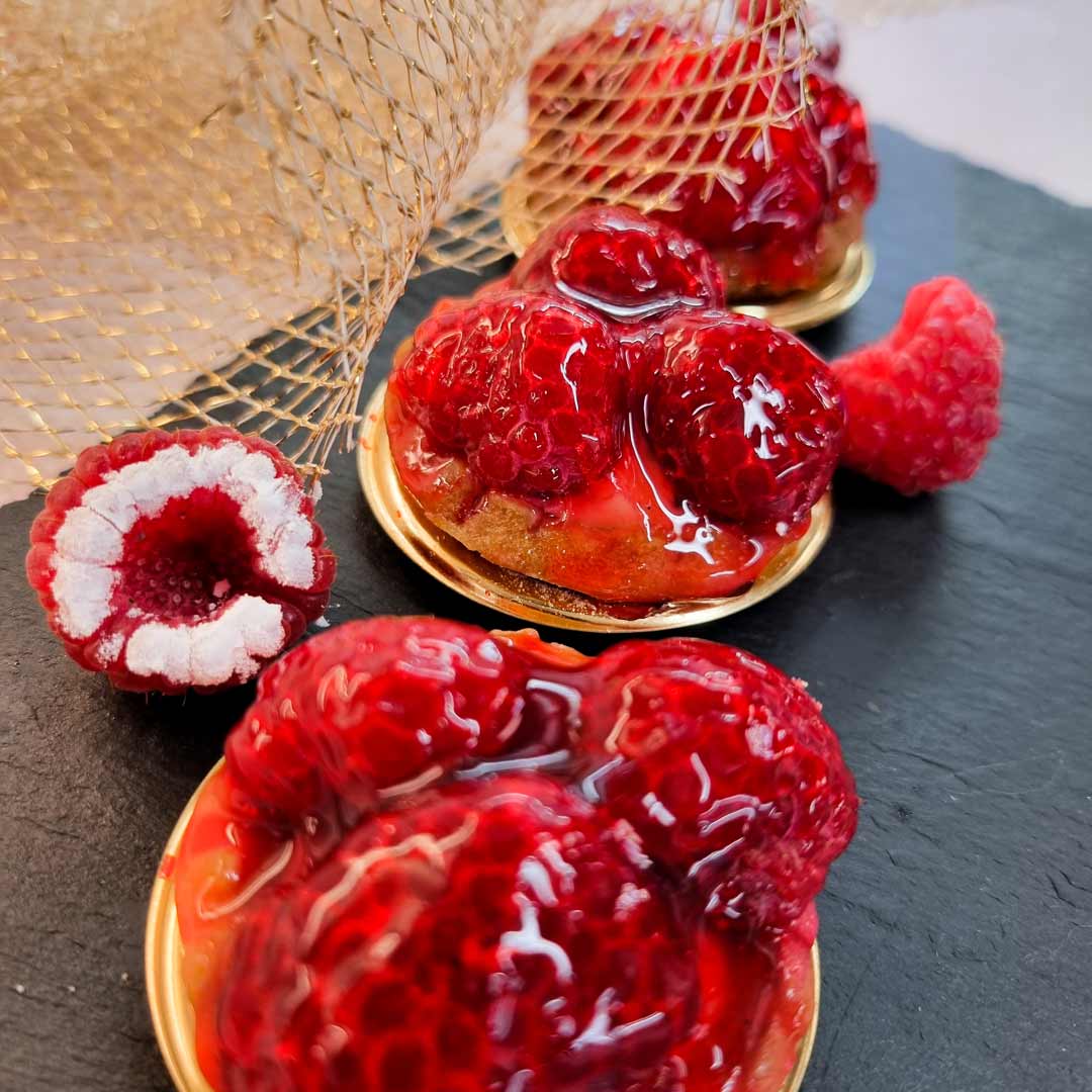 tartelettes framboises
