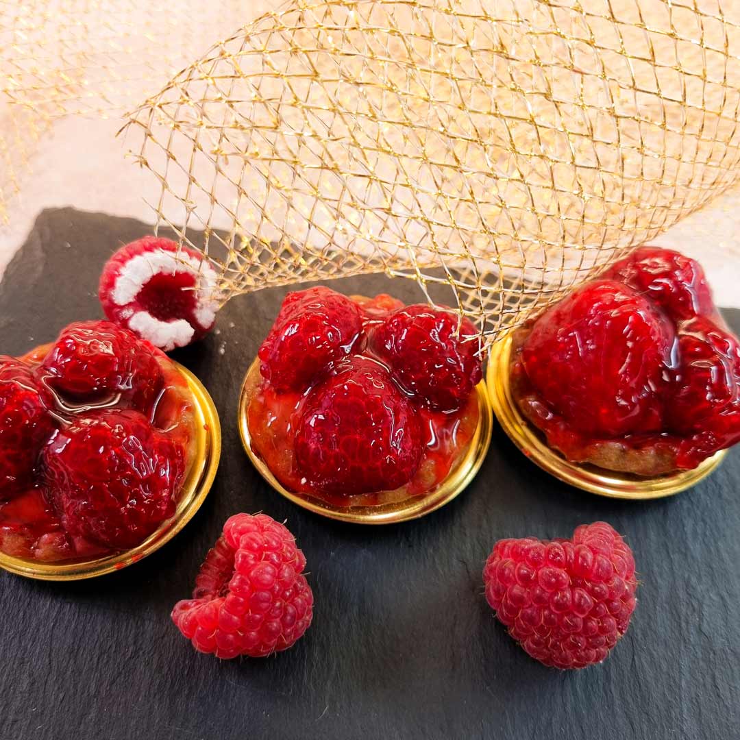 tartelettes framboises